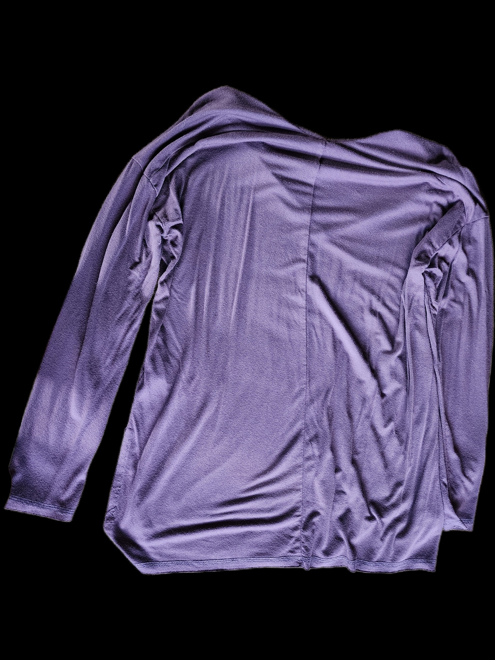 Michael Stars Lavender Long-Sleeve Lightweight Tee